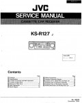 Сервисная инструкция JVC KS-R127