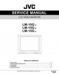 Сервисная инструкция JVC LM-15G