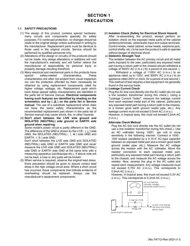 Сервисная инструкция JVC LT-32A200