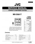 Сервисная инструкция JVC MX-D501T