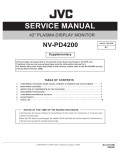 Сервисная инструкция JVC NV-PD4200