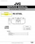 Сервисная инструкция JVC RC-ST3SL