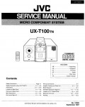 Сервисная инструкция JVC UX-T100