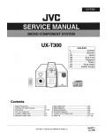 Сервисная инструкция JVC UX-T300