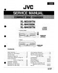 Сервисная инструкция JVC XL-M309, XL-M408, XL-M409