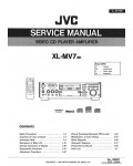 Сервисная инструкция JVC XL-MV7BK