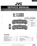 Сервисная инструкция JVC XL-V130BK, XL-V230BK