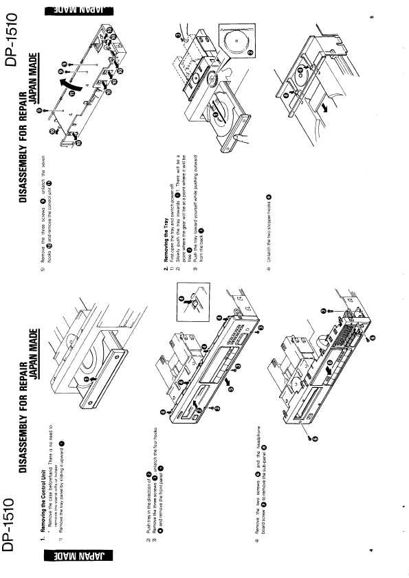 Сервисная инструкция Kenwood DP-1510