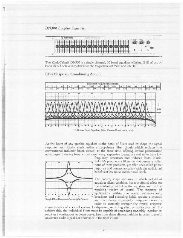 Сервисная инструкция Klark-Teknik DN-300