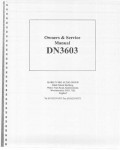 Сервисная инструкция Klark-Teknik DN-3603