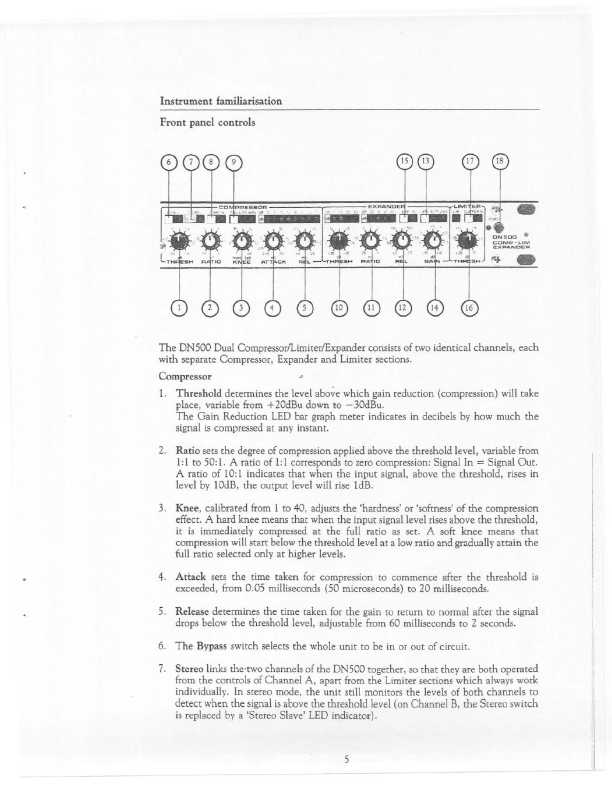 Сервисная инструкция Klark-Teknik DN-500