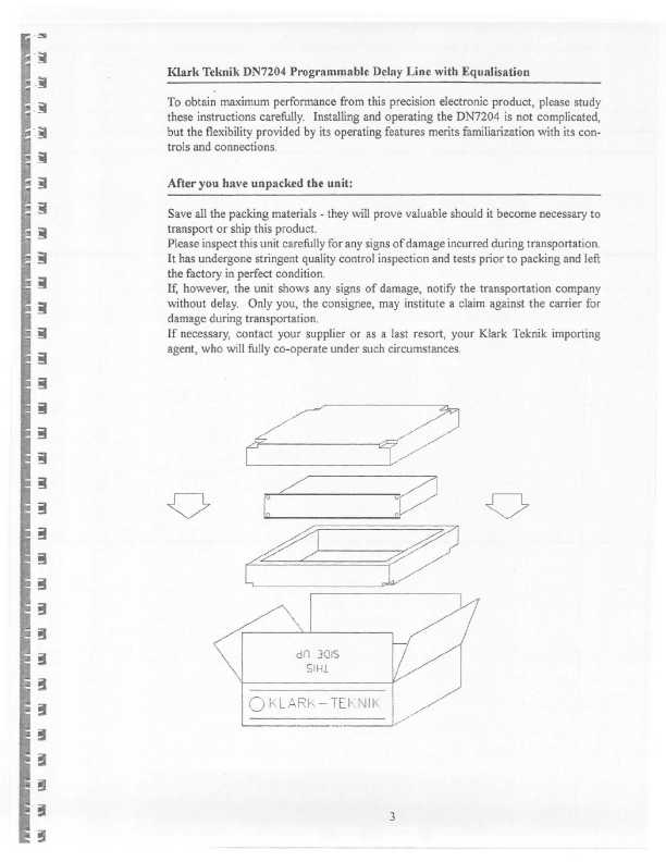 Сервисная инструкция Klark-Teknik DN-7204