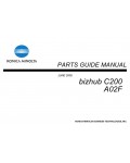 Сервисная инструкция Konica-Minolta Bizhub C20 PARTS