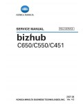 Сервисная инструкция Konica-Minolta Bizhub C451, C550, C650 FS