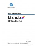 Сервисная инструкция KONICA-MINOLTA BIZHUB-C454, C554, SM