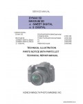 Сервисная инструкция KONICA-MINOLTA DYNAX-5D