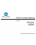 Сервисная инструкция Konica-Minolta FS-519 PARTS