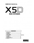 Сервисная инструкция Korg X5D