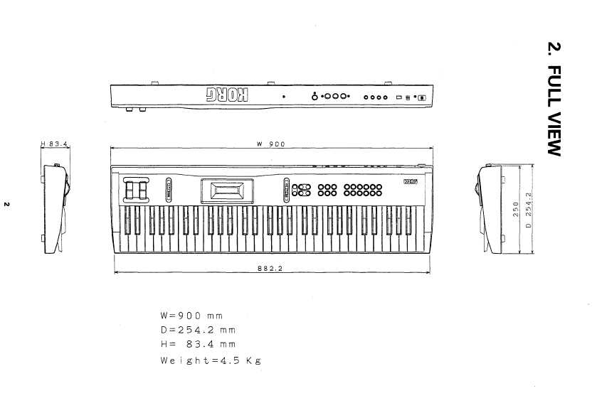 Сервисная инструкция Korg X5D