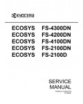 Сервисная инструкция KYOCERA FS-2100D, FS-2100DN, FS-4100DN, FS-4200DN, FS-4300DN