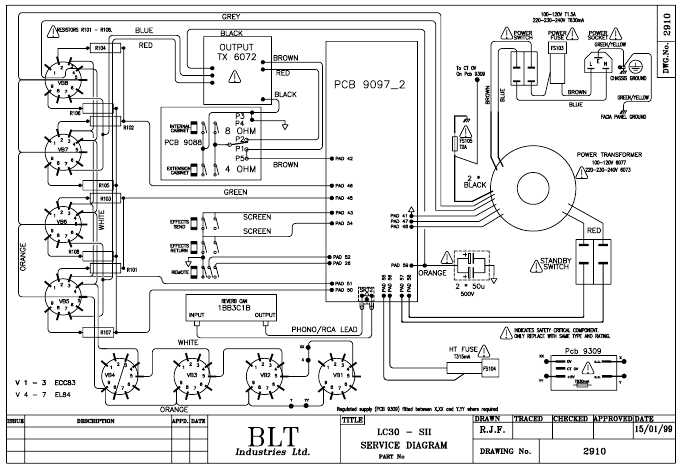 Сервисная инструкция Laney LC30