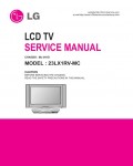 Сервисная инструкция LG 23LX1RV, ML-041D chassis