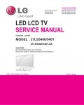 Сервисная инструкция LG 27LS5400 LD02M