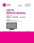 Сервисная инструкция LG 32LD465, LT01B