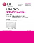 Сервисная инструкция LG 32LS4600 LB21B