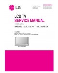 Сервисная инструкция LG 32LT75, 32LT76, LD74A chassis