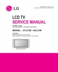 Сервисная инструкция LG 37LC3R, 42LC3R, LP62A chassis