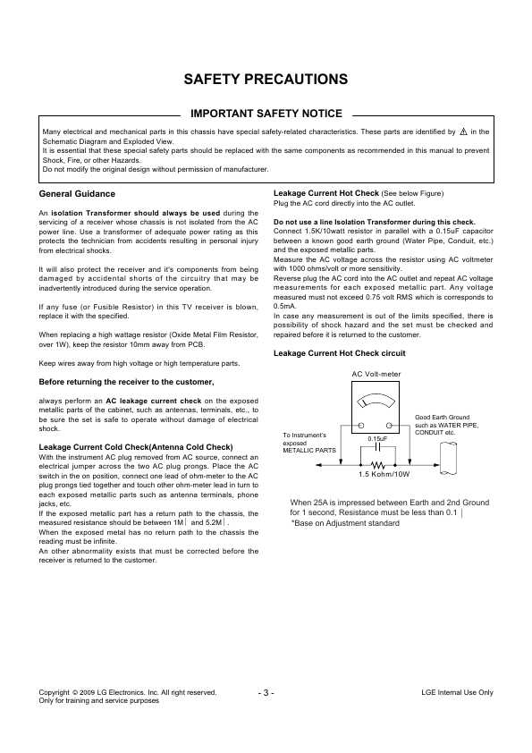 Сервисная инструкция LG 37LH30FR (LP91A)
