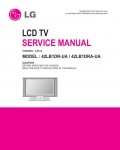 Сервисная инструкция LG 42LB1DR, LA61A chassis