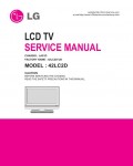 Сервисная инструкция LG 42LC2D, LA51D chassis