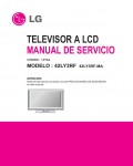 Сервисная инструкция LG 42LY3RF, LP7AA chassis