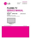 Сервисная инструкция LG 42PQ1100 (PD92A)