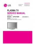 Сервисная инструкция LG 42PQ70BR