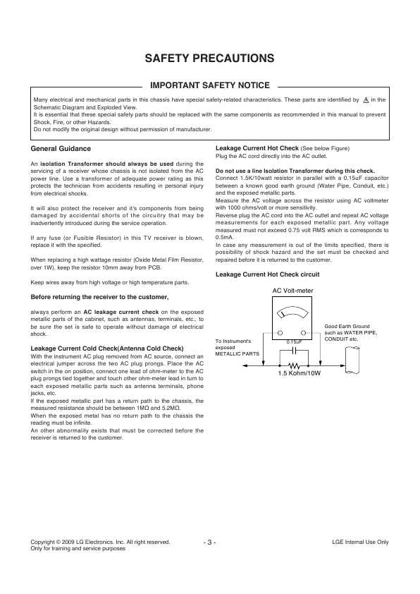 Сервисная инструкция LG 42SL90QD (LB91L)