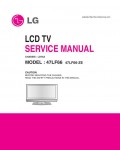 Сервисная инструкция LG 47LF66, LD75A chassis
