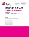 Сервисная инструкция LG 47WV30BR