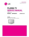 Сервисная инструкция LG 50PG6010, PD81A chassis