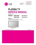 Сервисная инструкция LG 50PJ340 PU01A