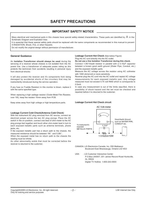 Сервисная инструкция LG 60PS60 (PU92C)