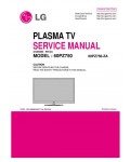 Сервисная инструкция LG 60PZ750 PD12A