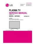 Сервисная инструкция LG 60PZ850
