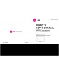 Сервисная инструкция LG CE-29Q90ID, MC-006A chassis