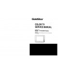 Сервисная инструкция LG CF-25C44, CF-29C44, MC-51A, (Goldstar)