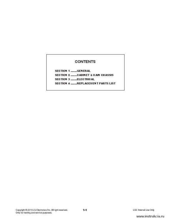 Сервисная инструкция LG CM8450