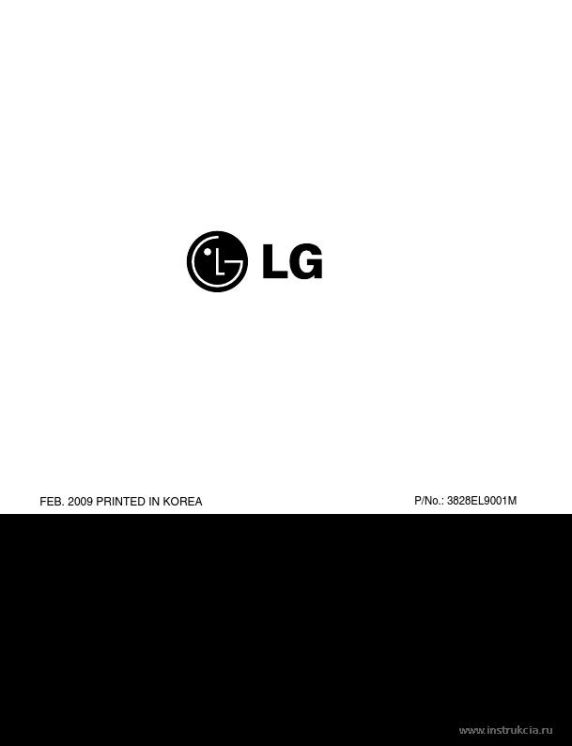 Сервисная инструкция LG DLEC855W, DLEC855R