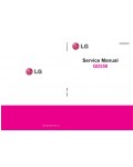 Сервисная инструкция LG GD550